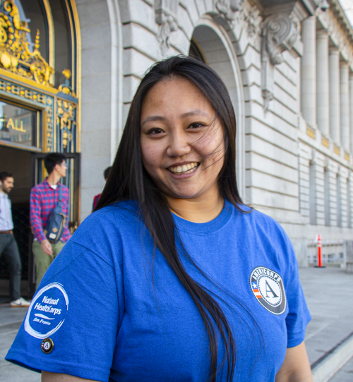 NHC SF AmeriCorps Member Ariel